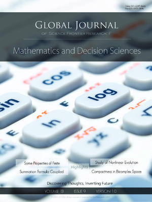 GJSFR Volume 13 Issue F9