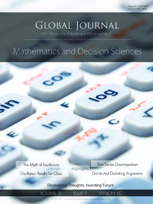 GJSFR Volume 15 Issue F9