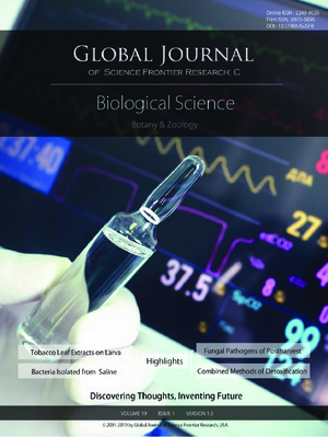 GJSFR Volume 19 Issue C1 Cover Image