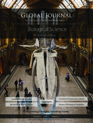 GJSFR Volume 20 Issue C1