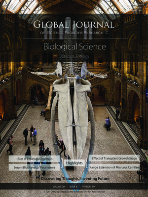 GJSFR Volume 20 Issue C6 Cover Image