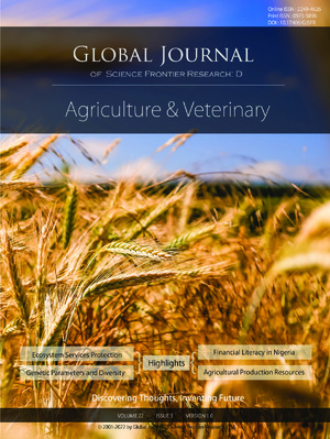 GJSFR Volume 22 Issue D3