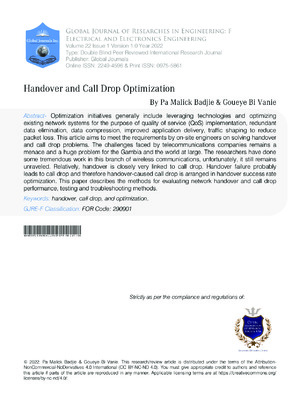 Smart network management for improved call quality and reduced drop rates.