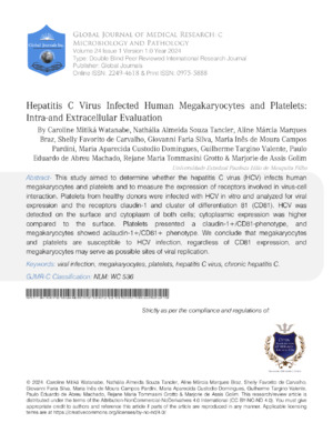 High-impact medical research on Hepatitis C and evaluating treatments and vaccines.