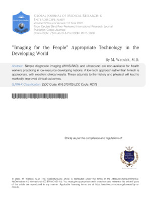 High-quality academic research on global medical topics for developing countries.