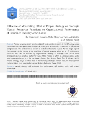 Unique insights into HR strategies affecting organizational performance.