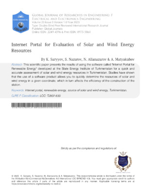 High-resolution image of an academic journal article on internet and wind energy resources.