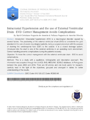 A detailed study on managing intracranial hypertension and external ventricular drainage complications.