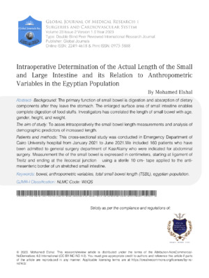 2. Intraoperative assessment of small brain size related to language and anthropometric variables.