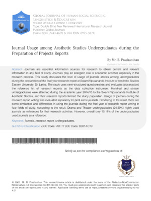 Research on aesthetic education and its impact on student development.