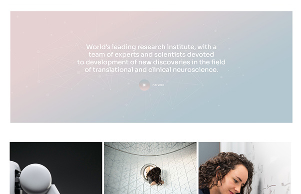 World’s leading neuro science research institute with expert team.
