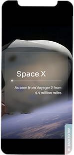 High-resolution image of SpaceX rocket launching into space from Earth.