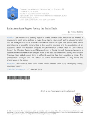 High-Resolution Latin American Brain Drain Study.