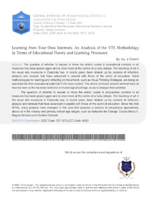 Educator analysis in educational research journals.