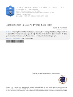 High-resolution image showing light deflection around massive dyonic black holes.