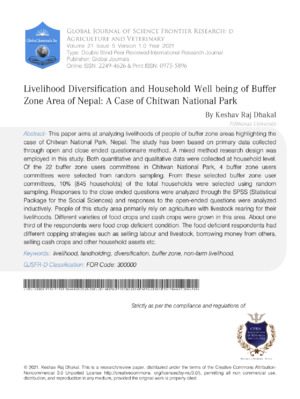 Healthy Buffer Zone in Nepal supports biodiversity and community livelihood.