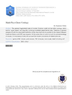 Alternative text highlighting the academic and scientific focus of the journal.