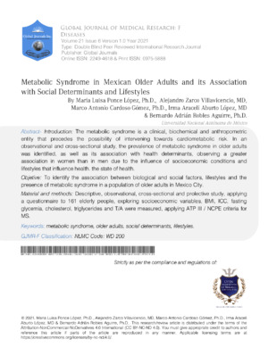 Metabolic syndrome, in clinical research, links obesity, blood pressure, and social factors affecting health.