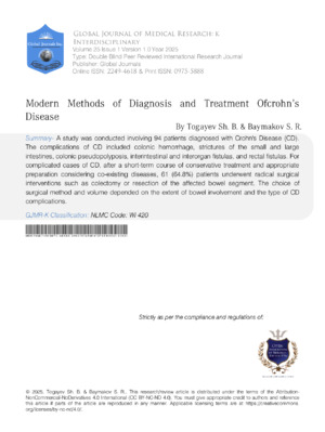 Modern methods for diagnosing Ocron's Disease using advanced medical research techniques.