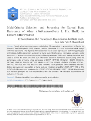 High-quality ALT text describing multi-criteria selection for wheat.
