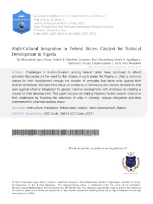 Diversity in Social Sciences Research.