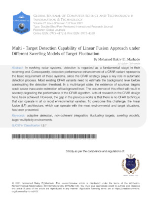Enhanced detection of IoT signals using multi-target methods. Improves accuracy in linear fusion and cybersecurity applications.