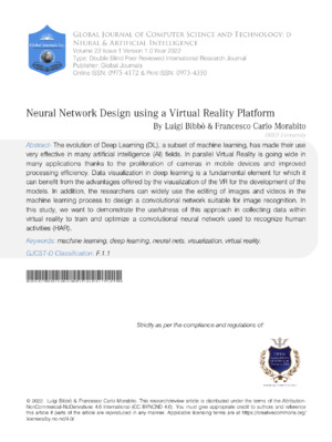 AI-driven virtual reality for neural network design and deep learning applications. Enhances research with immersive tech.