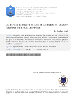 Bayesian estimation of unknown binomial parameters for improved statistical analysis.