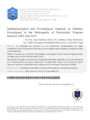 Detects Retinopathy in Premature Kids.