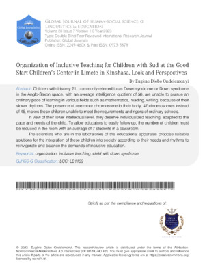 Children with sensory impairments benefit from adapted educational methods.