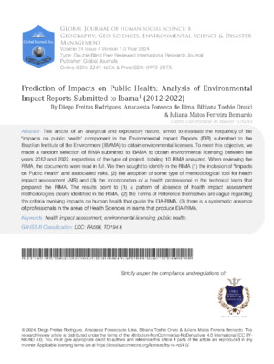 Alt: Graph showing environmental impact predictions from research on climate change and disaster management.