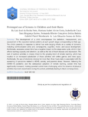 Prolonged screen time impacts children's health and development; research highlights risks and recommendations.