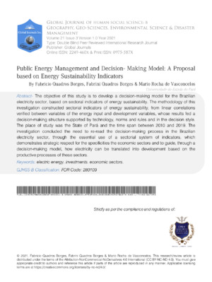Alt text: A research article on green energy storage management and sustainability practices.