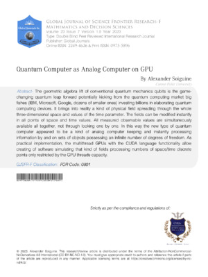 High-resolution image of quantum computer using GPU technology.