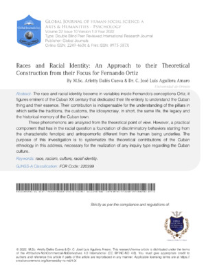 Alt text: Academic research on races, racial identity, and their effects on behavior and societal structure.