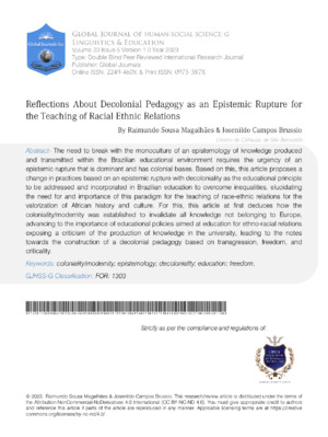 Ethnic education and scholarly research on ethnic-related pedagogy in teaching and learning.