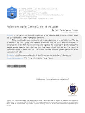 A detailed academic article on genetic models, focusing on the molecular, cellular, and computational aspects for medical research.