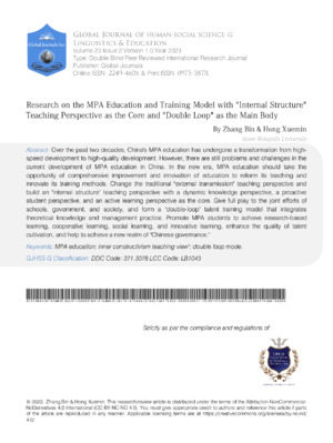 High-quality research on education models and teaching methods.