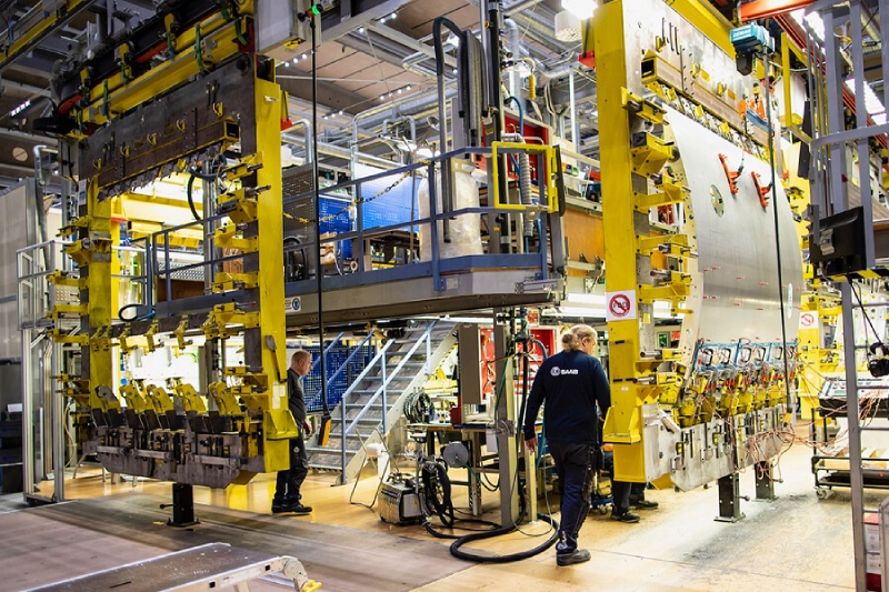 Machine used in industrial research and development in advanced manufacturing processes.