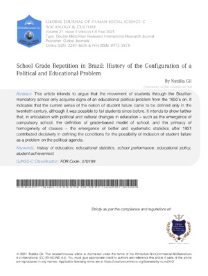 A detailed study exploring school grade repetition's effects on Brazil's educational and social outcomes.