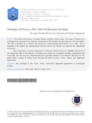 Analyzing the impact of war and violence on societal structures and relationships through sociological frameworks.