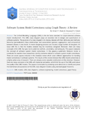 Order 2: "Software System Model Correctness" research article image showing a scholarly journal page about software testing accuracy.