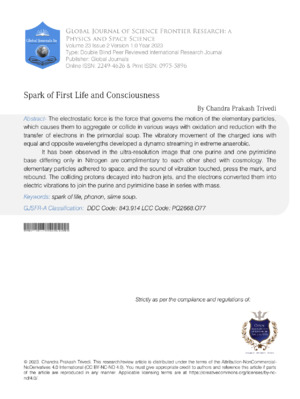 High-quality image depicting the concept of consciousness and spark of life in scientific research.