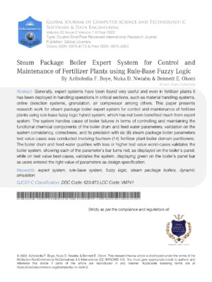 An advanced boiler control system for fertilizer plants to ensure efficient, safe, and reliable operation.