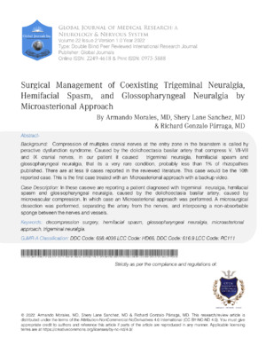 Autonomic nerve management in neurology research.