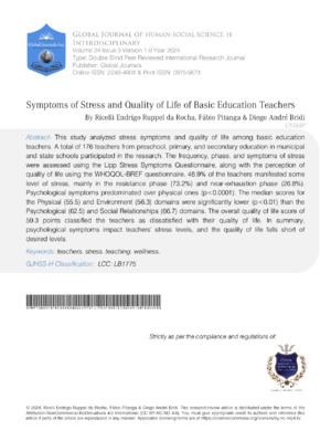 Stress and teacher wellbeing in education research.