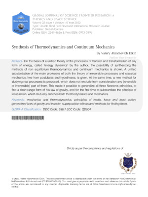 High-quality research article on thermodynamics principles and continuum mechanics theories.