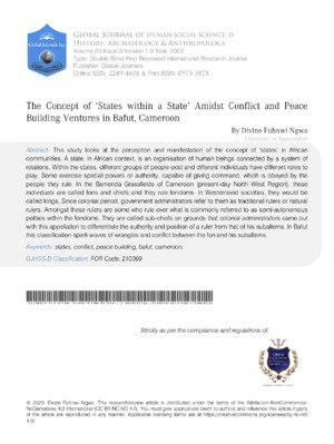 Alt text: Concept of conflict and peace within studying state conflicts and peacebuilding efforts.