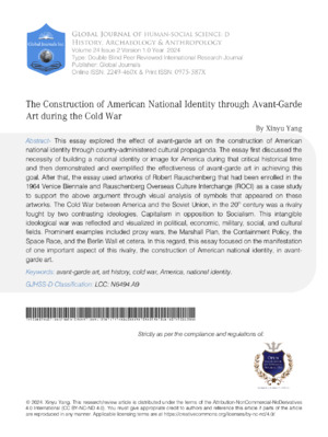 American National Identity During Cold War.