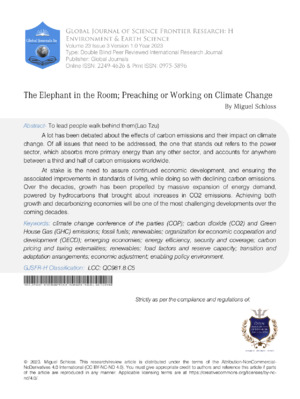 Elephant Climate Change and its role in global climate discussions and environmental impact.